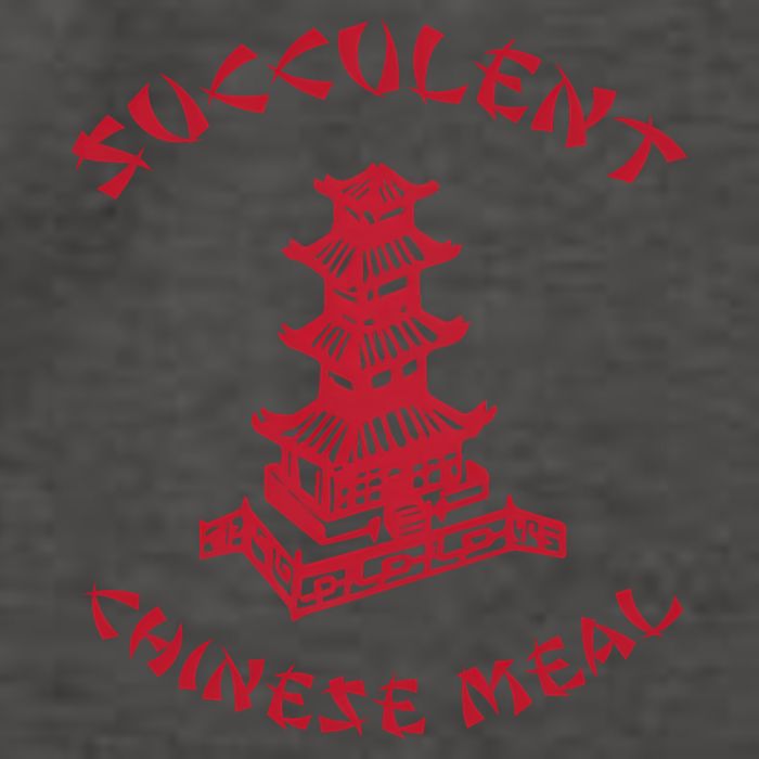 Succulent Chinese Meal Chinese Take Out Take Away Vector Backpack