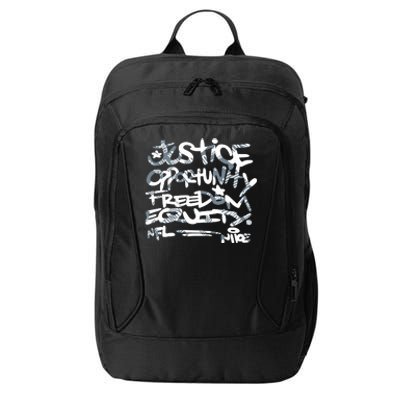 Steelers Coach Mike Tomlin Justice Opportunity Equity Freedom City Backpack