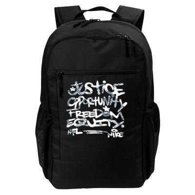 Steelers Coach Mike Tomlin Justice Opportunity Equity Freedom Daily Commute Backpack