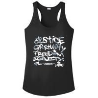 Steelers Coach Mike Tomlin Justice Opportunity Equity Freedom Ladies PosiCharge Competitor Racerback Tank