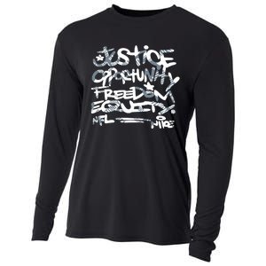 Steelers Coach Mike Tomlin Justice Opportunity Equity Freedom Cooling Performance Long Sleeve Crew