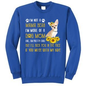 Sunflower Chihuahua Mom Mothers Day Dog Mom Gift Sweatshirt