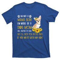 Sunflower Chihuahua Mom Mothers Day Dog Mom Gift T-Shirt