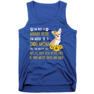 Sunflower Chihuahua Mom Mothers Day Dog Mom Gift Tank Top