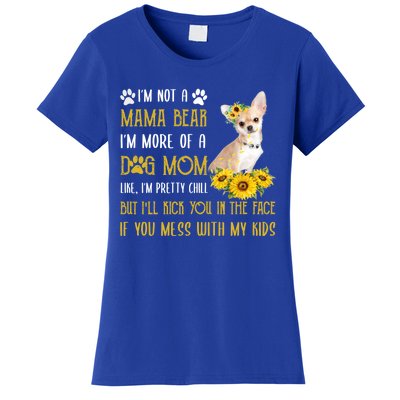 Sunflower Chihuahua Mom Mothers Day Dog Mom Gift Women's T-Shirt