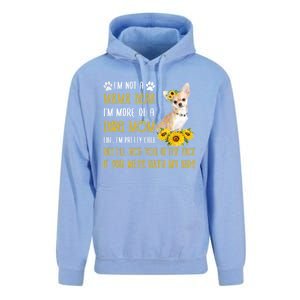 Sunflower Chihuahua Mom Mothers Day Dog Mom Gift Unisex Surf Hoodie