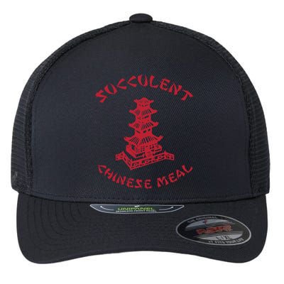 Succulent Chinese Meal Chinese Take Out Take Away Flexfit Unipanel Trucker Cap