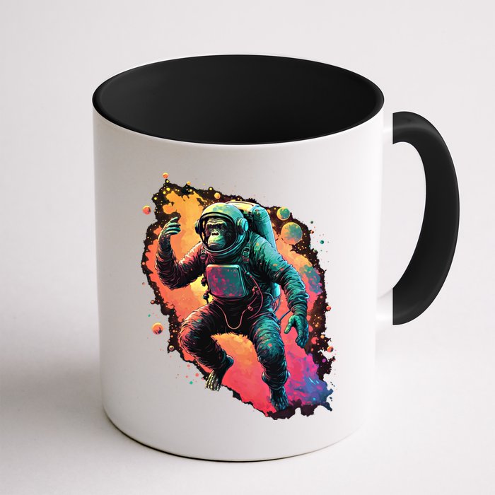 Space Chimp Monkey Astronaut Cosmonaut Cool Graphic Gift Mug