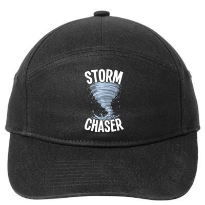 Storm Chaser Meteorologists Meteorology 7-Panel Snapback Hat