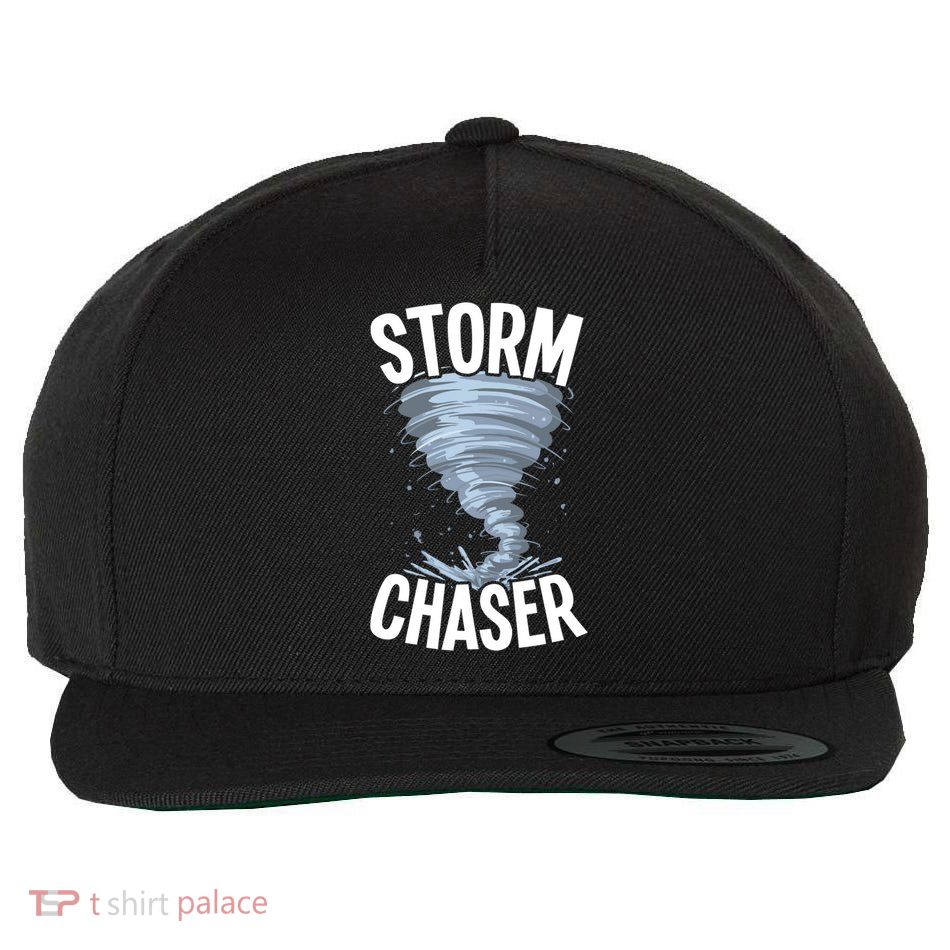 Storm Chaser Meteorologists Meteorology Wool Snapback Cap