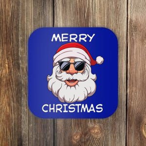 Santa Claus Merry Christmas Coaster