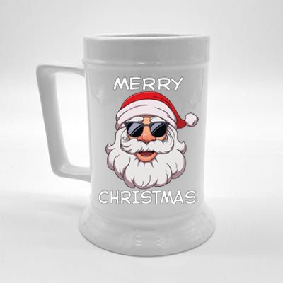 Santa Claus Merry Christmas Beer Stein