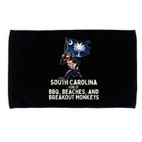 South Carolina Monkey Escape Microfiber Hand Towel
