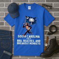 South Carolina Monkey Escape Tall T-Shirt
