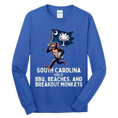 South Carolina Monkey Escape Tall Long Sleeve T-Shirt