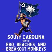 South Carolina Monkey Escape Baby Bodysuit