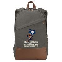 South Carolina Monkey Escape Cotton Canvas Backpack