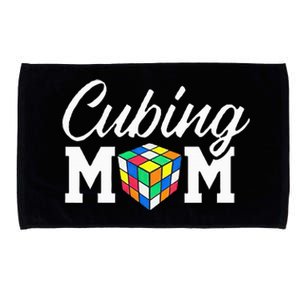 Speed Cube Mom Cuber Puzzle Cubing Mother Microfiber Hand Towel