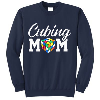 Speed Cube Mom Cuber Puzzle Cubing Mother Sweatshirt