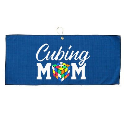 Speed Cube Mom Cuber Puzzle Cubing Mother Large Microfiber Waffle Golf Towel