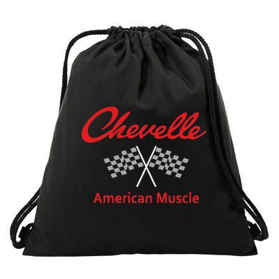 Ss Classic Muscle Cars Drawstring Bag