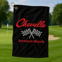 Ss Classic Muscle Cars Golf Towel