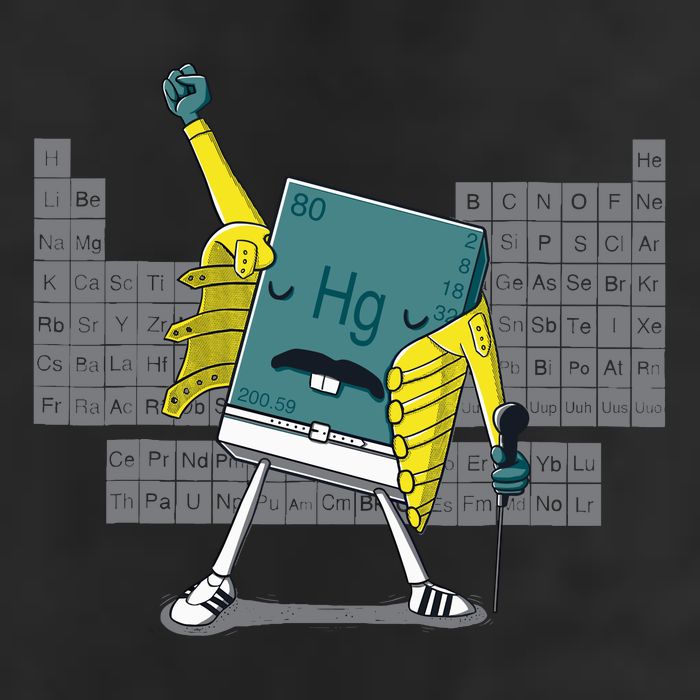 Science Chemistry Mercury Rock Meme Queen Lol Parody Freddie Hat