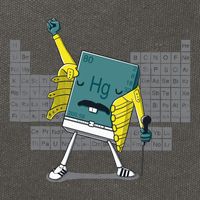 Science Chemistry Mercury Rock Meme Queen Lol Parody Freddie Cotton Canvas Backpack