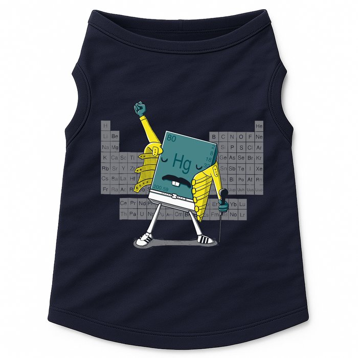 Science Chemistry Mercury Rock Meme Queen Lol Parody Freddie Doggie Tank