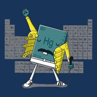 Science Chemistry Mercury Rock Meme Queen Lol Parody Freddie Doggie Tank
