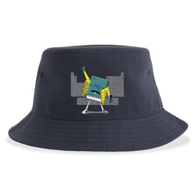 Science Chemistry Mercury Rock Meme Queen Lol Parody Freddie Sustainable Bucket Hat