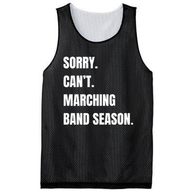 Sorry CanT Marching Band Season Mesh Reversible Basketball Jersey Tank