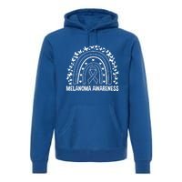 Skin Cancer Melanoma Awareness Melanoma Gift Premium Hoodie