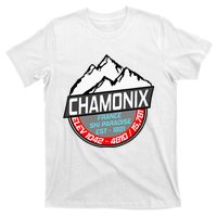 Ski Chamonix Mont Blanc France Skiing Paradise T-Shirt