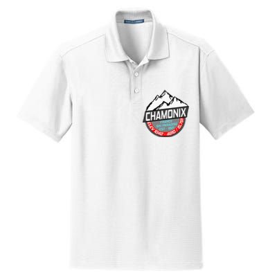 Ski Chamonix Mont Blanc France Skiing Paradise Dry Zone Grid Polo