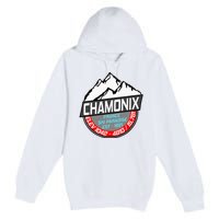 Ski Chamonix Mont Blanc France Skiing Paradise Premium Pullover Hoodie