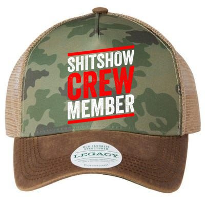 Shitshow Crew Member Expert Shitshow Coordinator Supervisors Legacy Tie Dye Trucker Hat