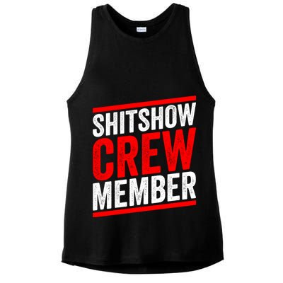 Shitshow Crew Member Expert Shitshow Coordinator Supervisors Ladies PosiCharge Tri-Blend Wicking Tank