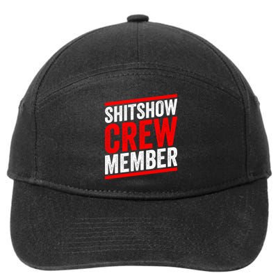 Shitshow Crew Member Expert Shitshow Coordinator Supervisors 7-Panel Snapback Hat