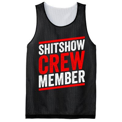 Shitshow Crew Member Expert Shitshow Coordinator Supervisors Mesh Reversible Basketball Jersey Tank