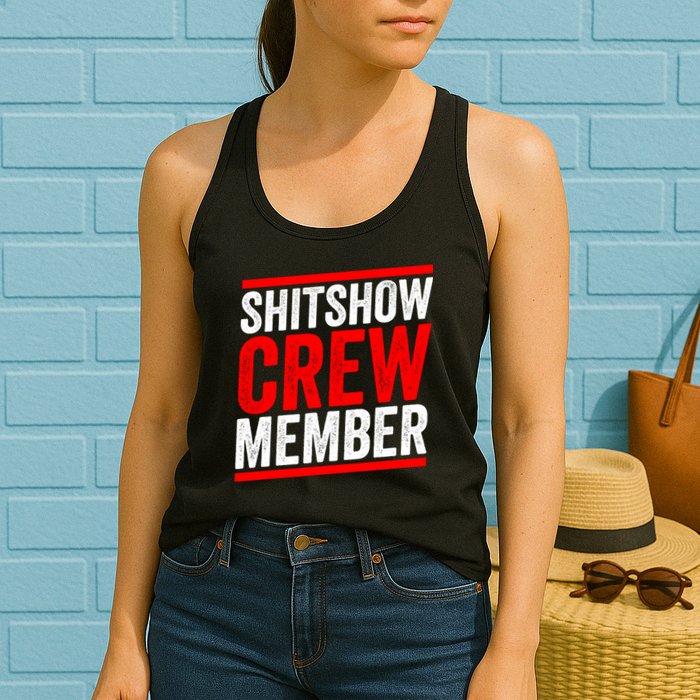 Shitshow Crew Member Expert Shitshow Coordinator Supervisors Womens Tank Top