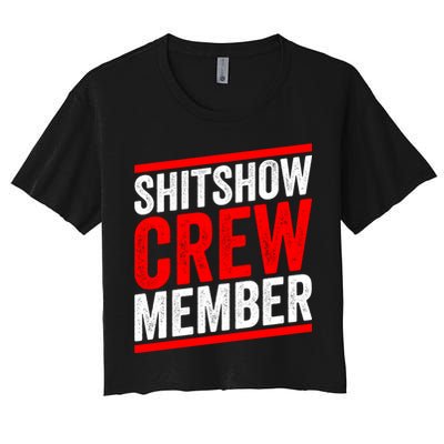 Shitshow Crew Member Expert Shitshow Coordinator Supervisors Crop Top