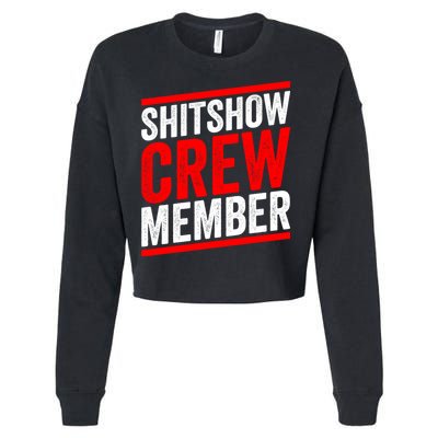 Shitshow Crew Member Expert Shitshow Coordinator Supervisors Cropped Pullover Crew