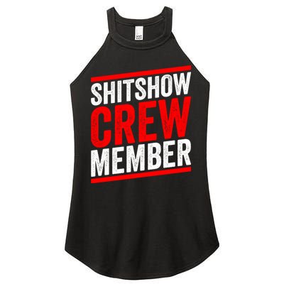 Shitshow Crew Member Expert Shitshow Coordinator Supervisors Women's Perfect Tri Rocker Tank