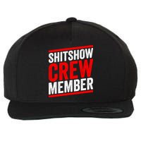 Shitshow Crew Member Expert Shitshow Coordinator Supervisors Wool Snapback Cap