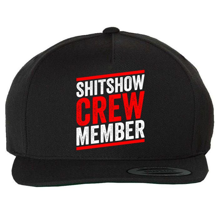 Shitshow Crew Member Expert Shitshow Coordinator Supervisors Wool Snapback Cap
