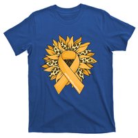 Sarcoma Cancer Meaningful Gift Sunflower Sarcoma Cancer Awareness Gift T-Shirt