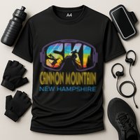 Ski Cannon Mountain New Hampshire Skiing Vacation Cooling Performance Crew T-Shirt