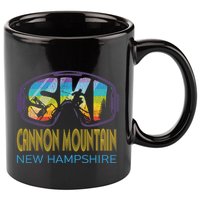 Ski Cannon Mountain New Hampshire Skiing Vacation 11oz C Handle Ceramic Mug