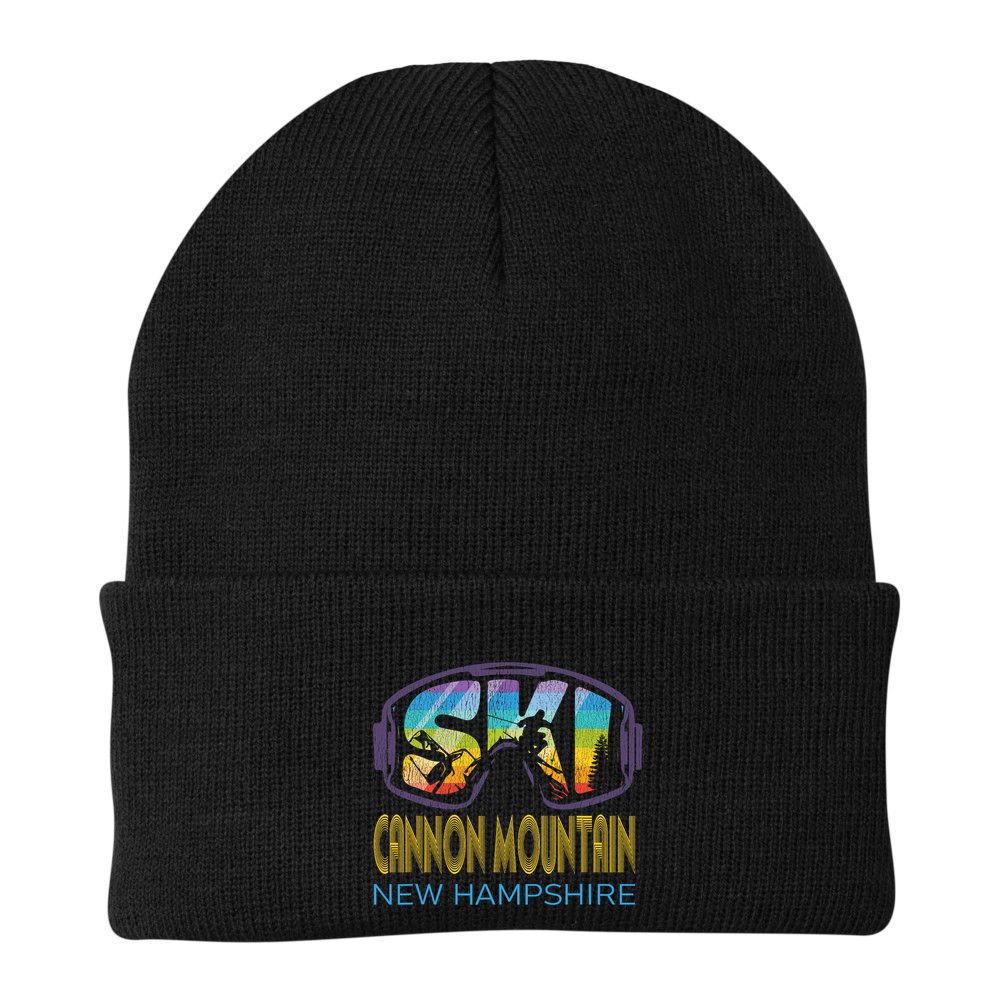 Ski Cannon Mountain New Hampshire Skiing Vacation Beanie